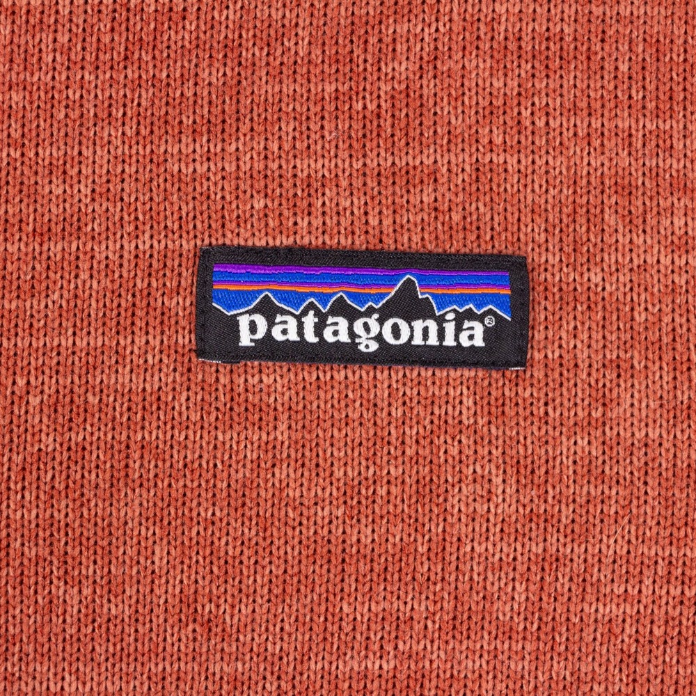 Patagonia Better Sweater 1/4 Zip Pullover Womens L Burnt Orange Polyester Fleece - Picture 4 of 11